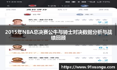 2015年NBA总决赛公牛与骑士对决数据分析与战绩回顾
